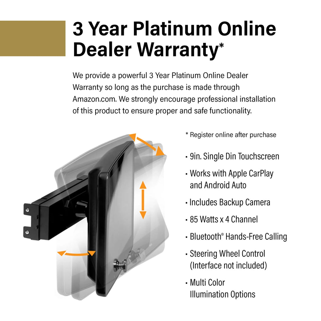 Sound Stereo (Refurbished) SDML9ACPR Audio Car Premium Storm Laboratories Restored System
