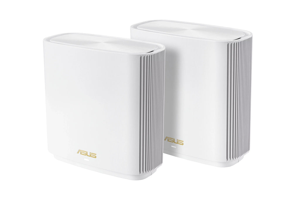 network Mesh 2.5G SSIDs, up life-time security Coverage parental Whole-Home (XT8-WHITE)-2 controls, ASUS sq.ft/6+rooms, Tri-band 3 WiFi AX ZenWiFi pack, port to 6.6Gbps, free 6 System and 5,500