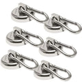 '- Kitchen Hanging Magnet Ant Hookfor bagnet Warehouse Heavy Snap Magnetic Swivel Office Purse Neodymium Mag Indoor/exterior Carabiner Factory Grill Pac Duty Carabiner with (6 80LBS Carabiner Hooks