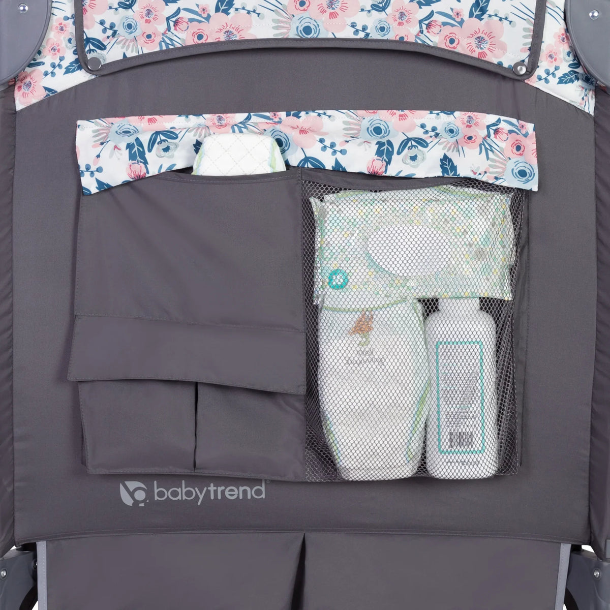II Bag with Nursery Baby Deluxe Travel Pink Trend Center Bluebell Playard –