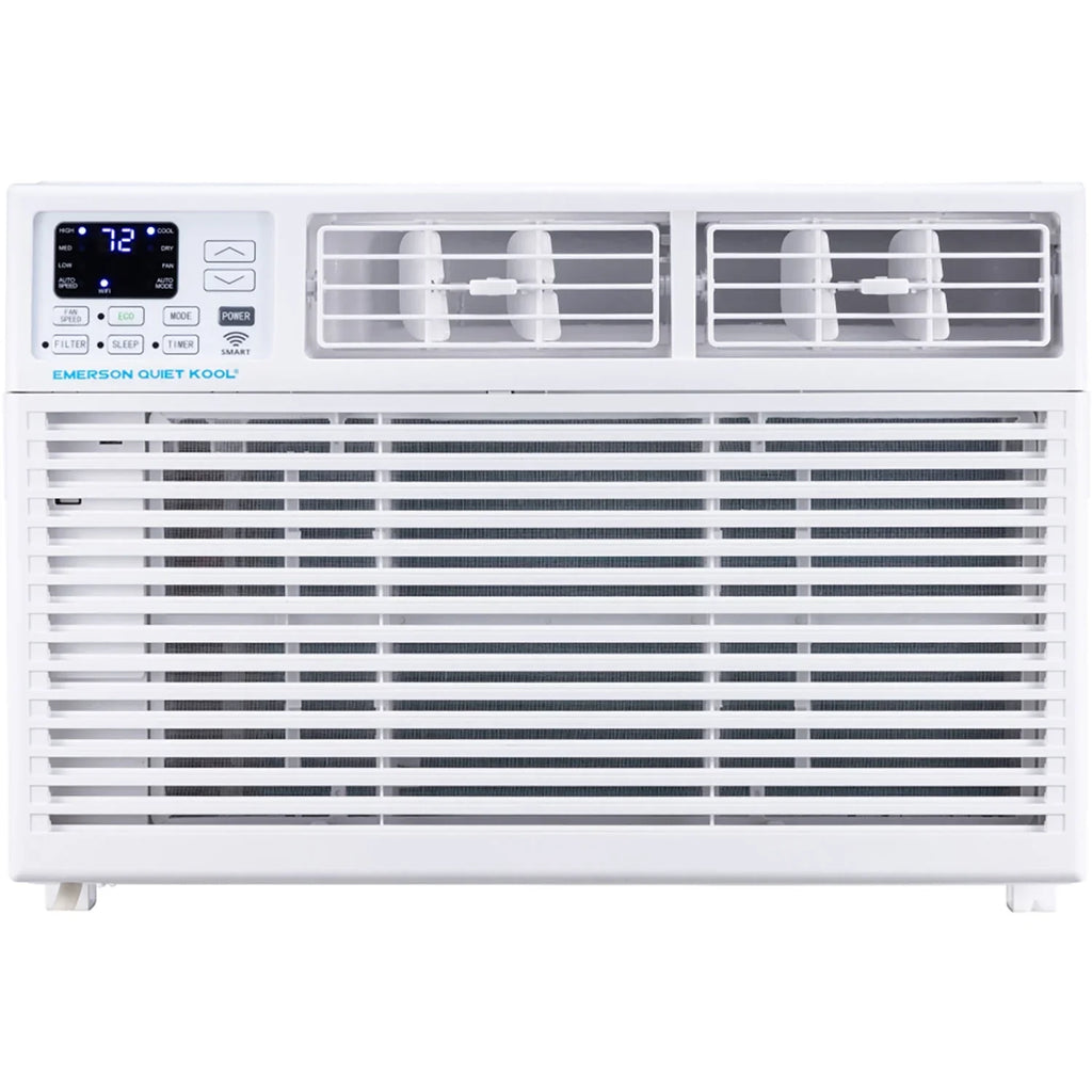 Emerson Quiet Window Conditioner 10,000 with Voice Kool SMART 115V Control Air and Wi-Fi, BTU Remote,