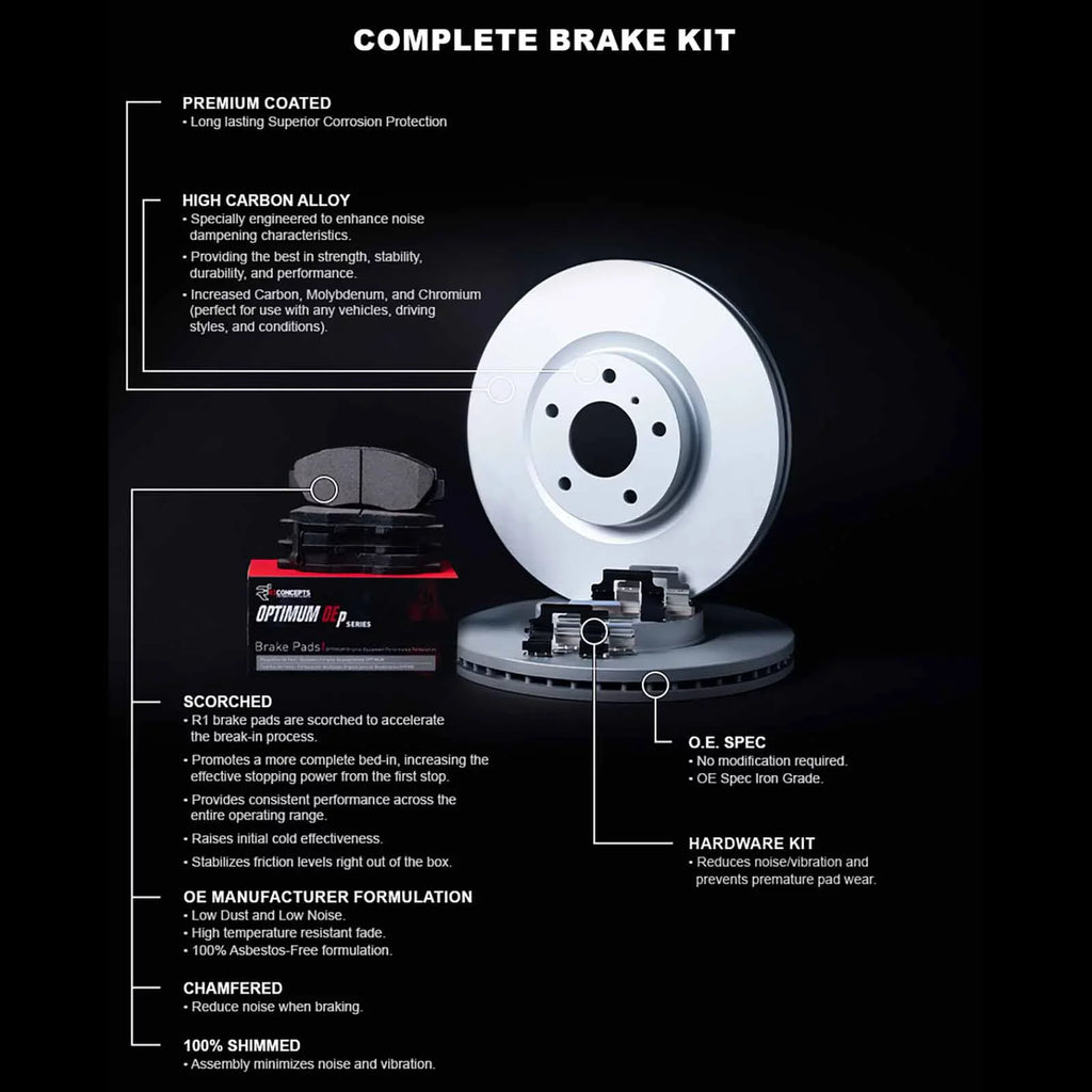 1992-1996 Rotors RX, ES Brake select: 76102 Fits Concepts Concepts LEXUS Oep 1999-2003 LEXUS Series R1 With Wduh1 R1 5000 Carbon