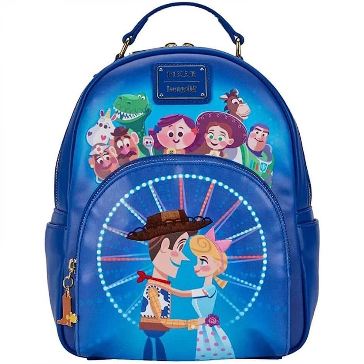 Strap Disney Shoulder Double Toy Peep Moment Purse Pixar Bo Loungefly Womens Bag Story Woody