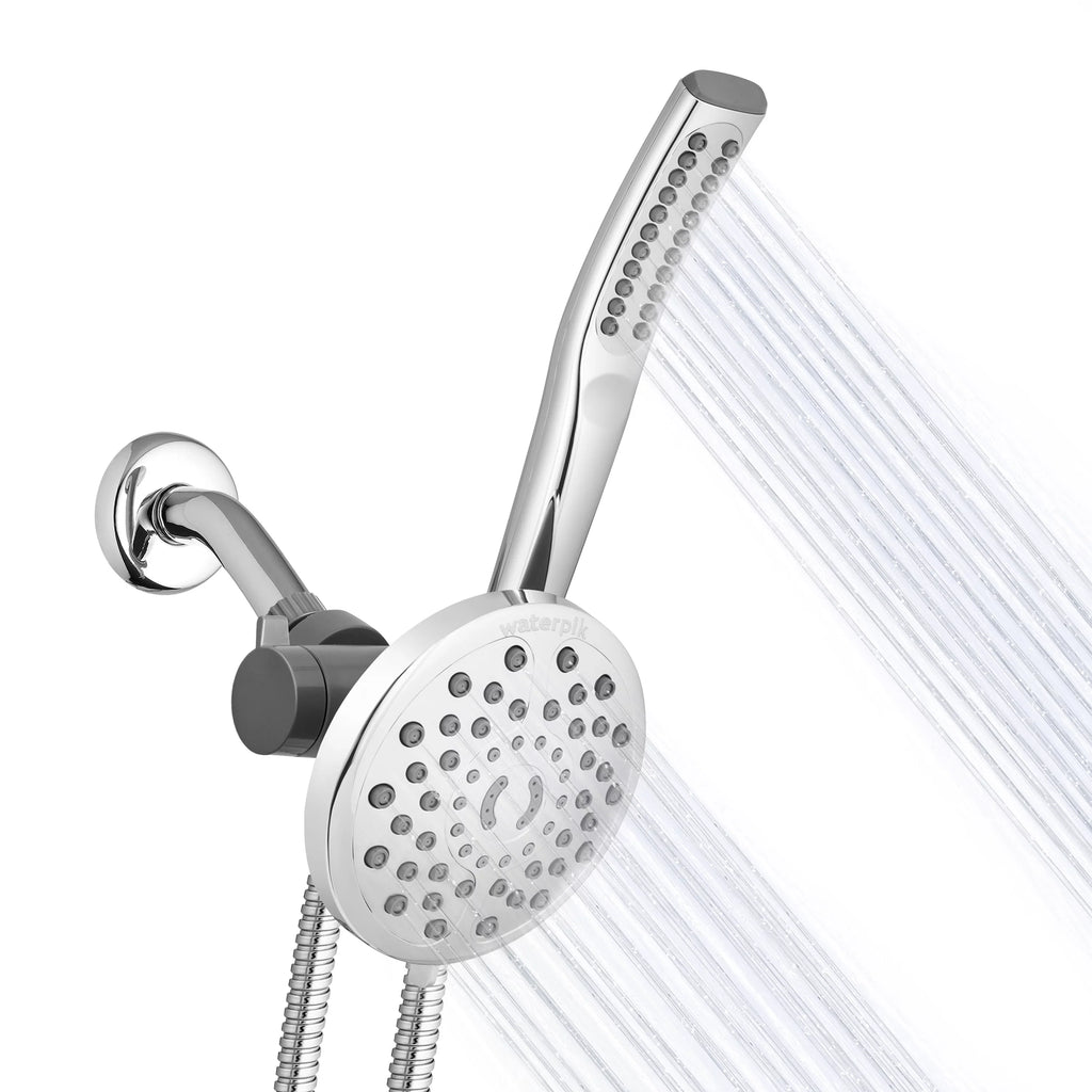 Spa Waterpik Chrome, Massage, XIB-633E-SBX-183ME PowerPulse Shower Combo PowerWand with