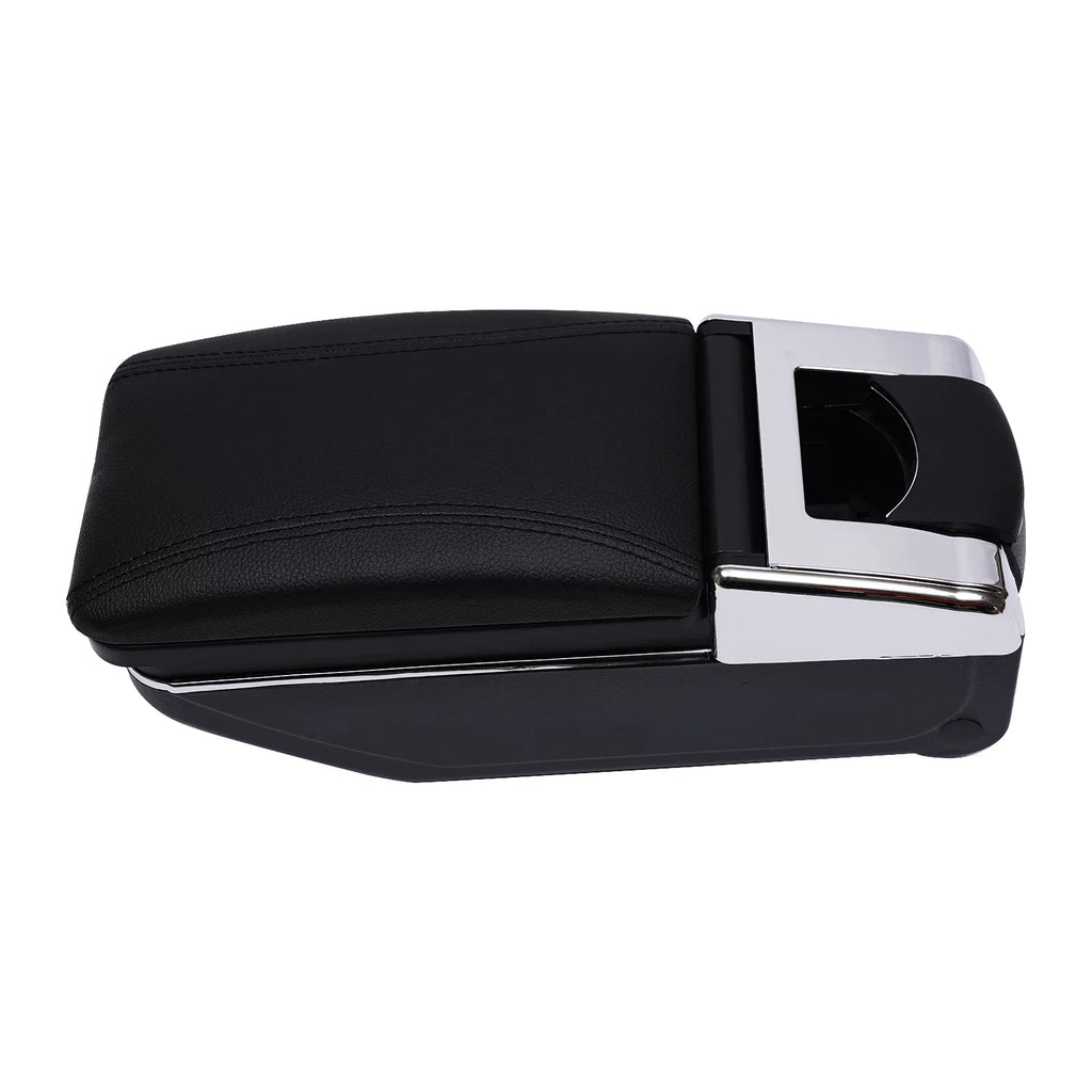 Box Armrest Storage Rest For Container Nissan Console Center Arm Versa/Tiida/Latio ZhdnBhnos Black 2007-2011 Rotatable Holder Car