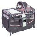 II Bag with Nursery Baby Deluxe Travel Pink Trend Center Bluebell Playard –