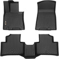 Mats Front climate Rear Car GV70 Replacement Durable 2023 Carpet Black Fit Odorless Liners All Floor 2022 for Duty Custom Heavy Genesis Protection