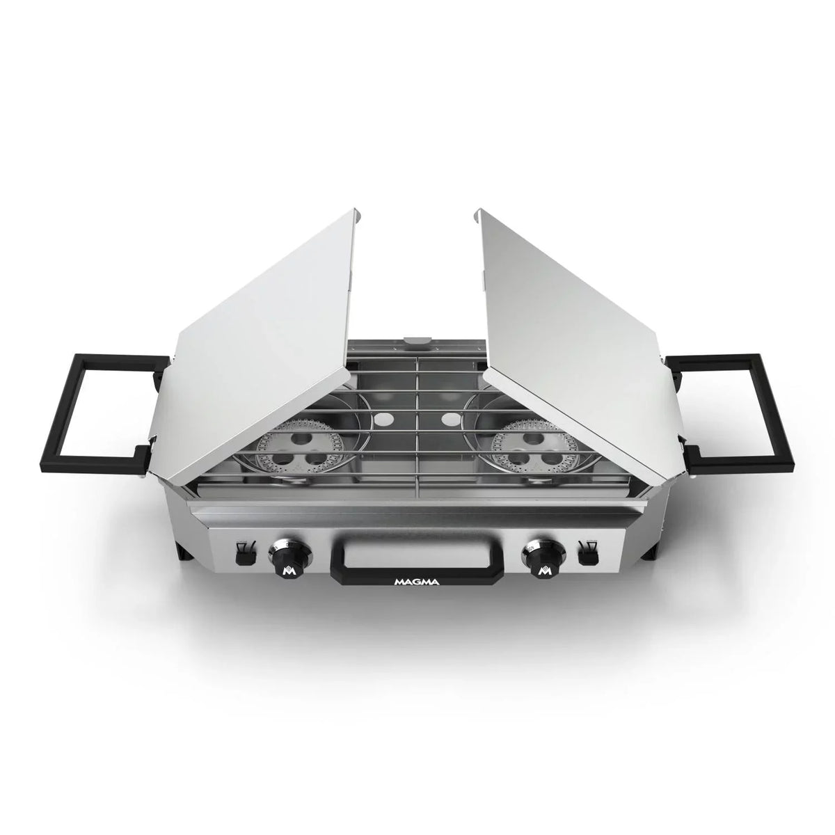 Crossover Griddle With & Top Magma Burner Top Camping Stove Grill Double