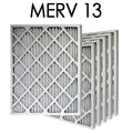 dimension 11.5x35.5x.75 13 6PK Actual 12x36x1 Filter Pleated | - MERV Air