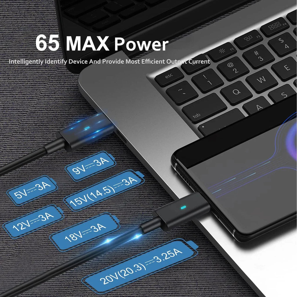 5480 Charger Latitude 5310 Adapter Type 7370 5520 5420 5285 5290 C 7420 Laptop 5179 USB for 5320 C 7410 65W 5400