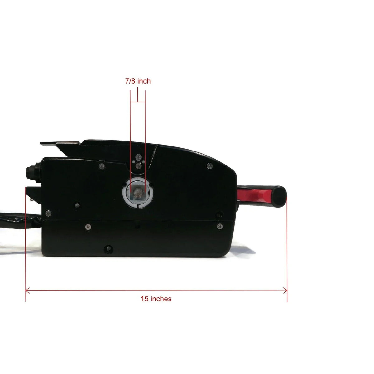 Assembly Side The Control Remote ROP | Hypalon Quicksilver for Shop Mount AA380020M [IB1]