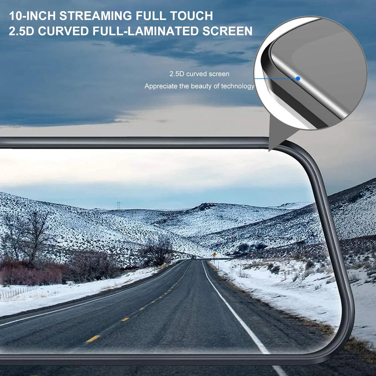 Parking Rear, 24H for 10Inch Vision, Card, Screen Mode Angle, Front 1080P Full HD Free Cars, 170°Wide Dash IPS Dash Cam 32GB WDR, Camera Night
