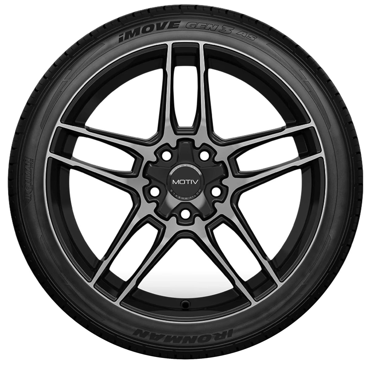 Gen All UHP A/S Tire 3 Ironman Passenger 225/40R18 92W iMove Season