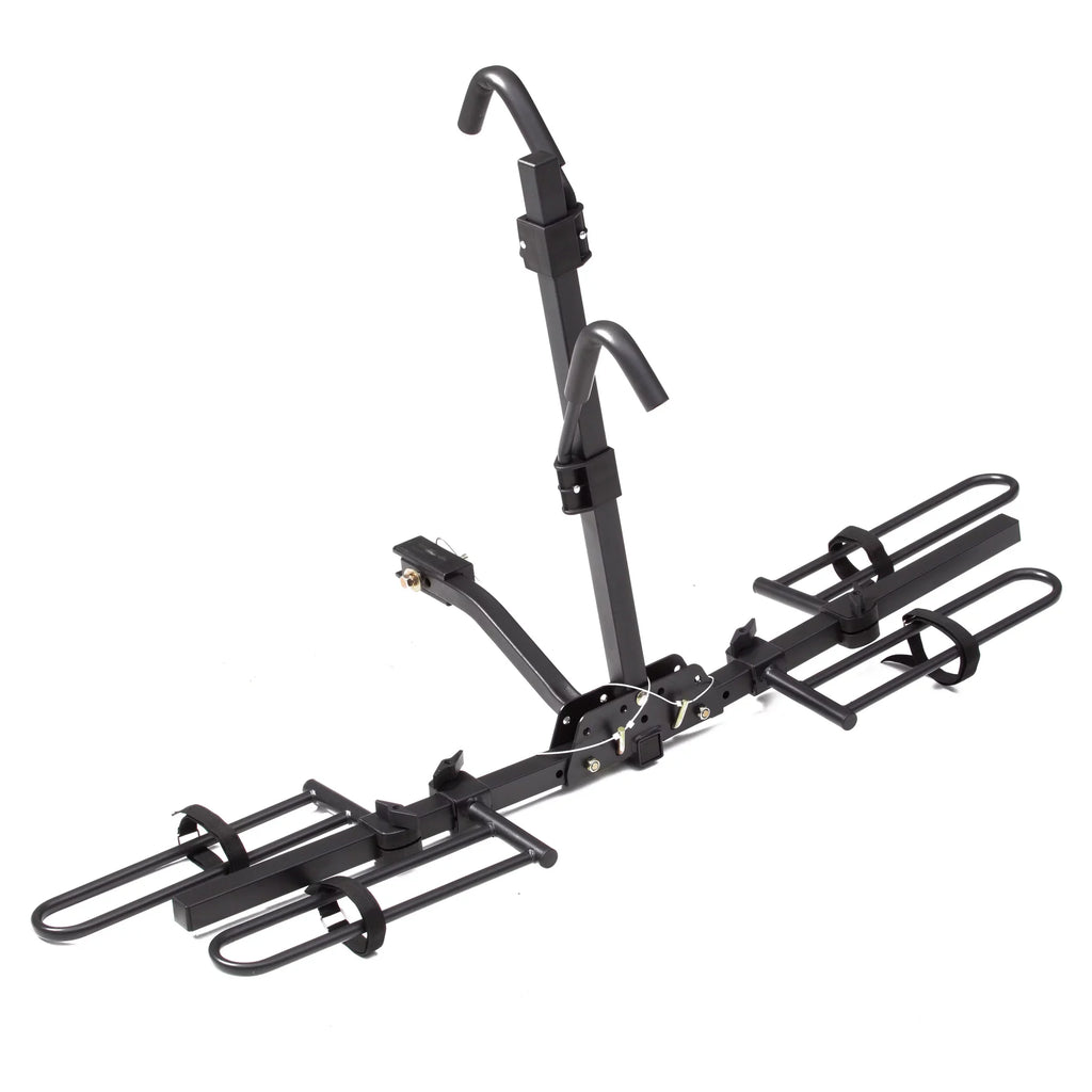 lbs. Tough Hitch-Mount Foldable Rack 2-Bike Capacity 80 Platform Hyper Car 10104071