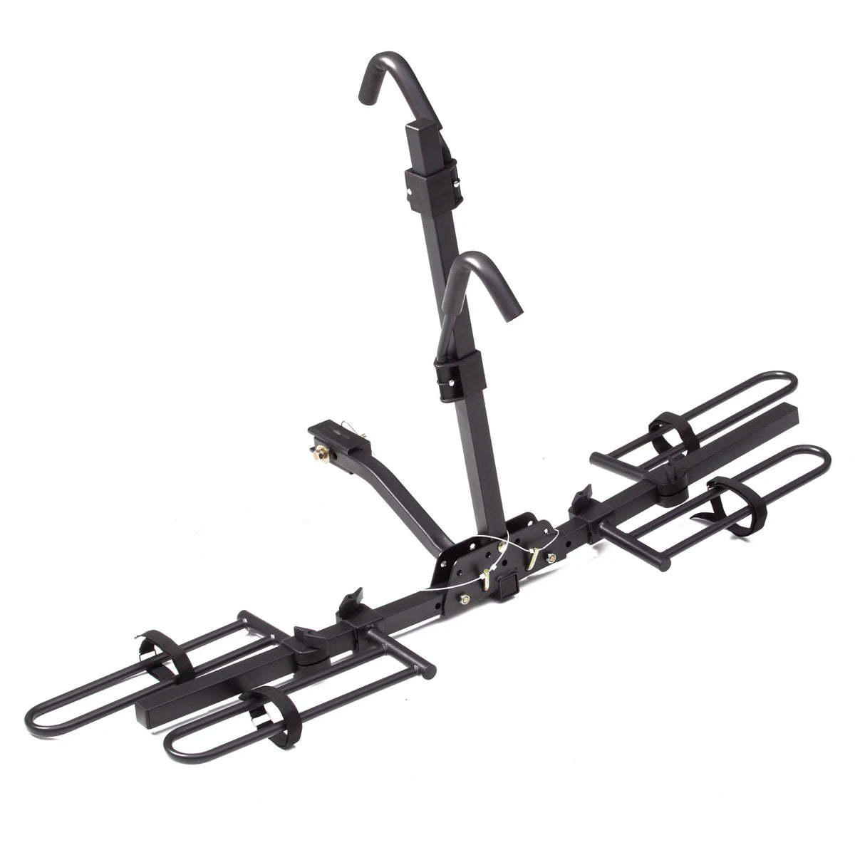 lbs. Tough Hitch-Mount Foldable Rack 2-Bike Capacity 80 Platform Hyper Car 10104071