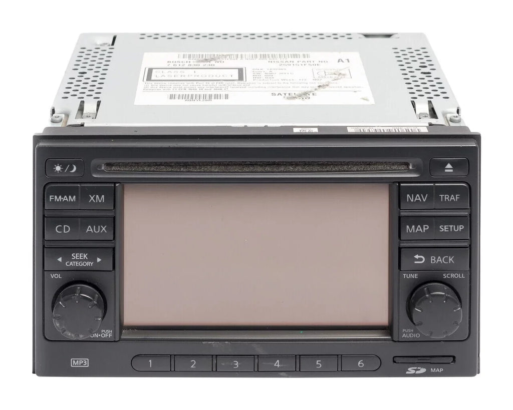 11 CD Storage 10 Nissan Radio Card Versa 12 Sentra Map Player Navigation