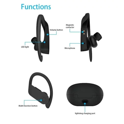 Headphones 5G Earphones 5G A13 Wireless for True A53 Earbuds Phones 5G A03s Stereo 5G TWS hook - Galaxy A33 Ear A73