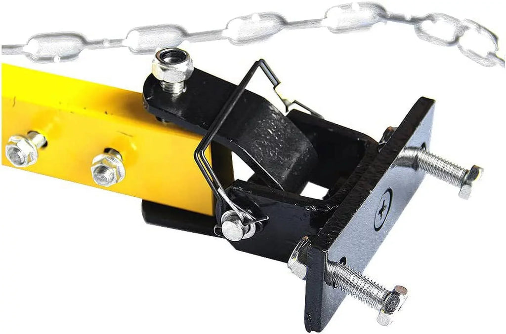 Adjustable Towing w/Chains HPDAVV Bar Compatible Tow Jeep with Kit / Yellow Adjustable System Tow Car Bar RV 5000lb Mount Truck Bumper