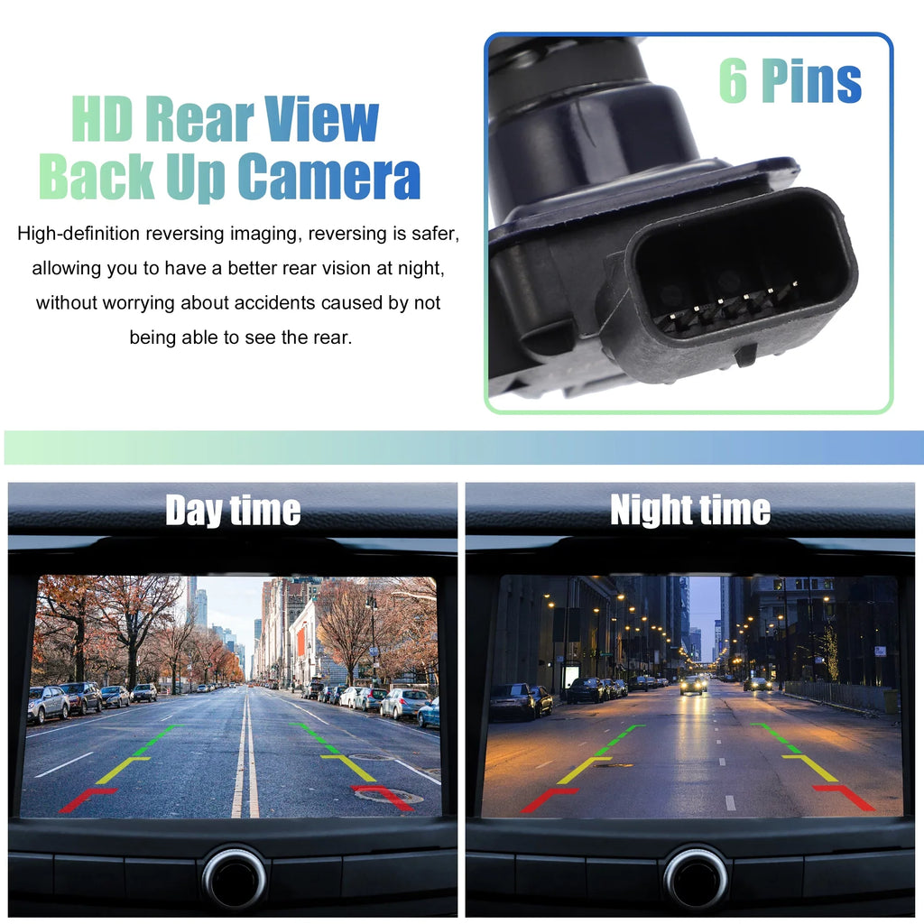 Waterproof Reverse Car Rear ET4Z-19G490-A Camera Parking for Camera 2013-2014 Replace Edge Backup Up Back View