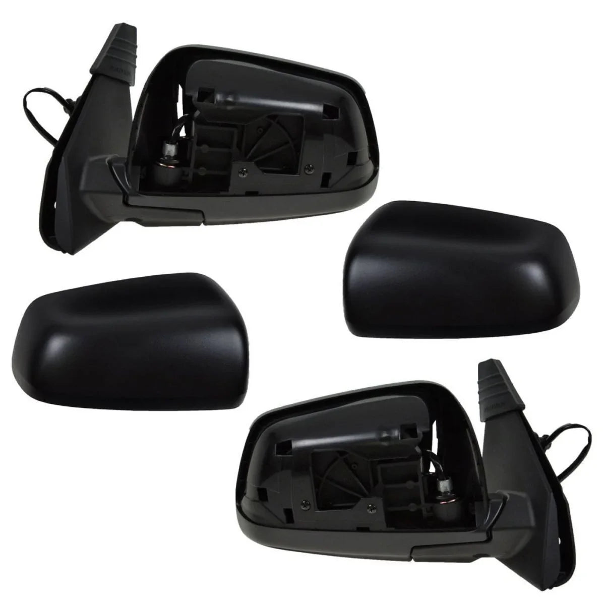 Teledu Left/Right Lancer Heated Evolution Power For 08-14 Set EVO Pair Mirrors