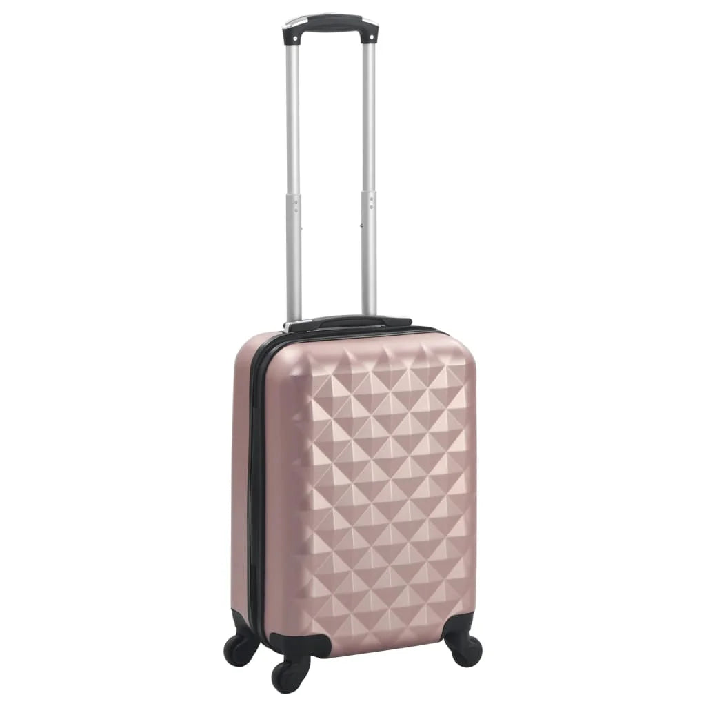 And Castors Shell 21.7" 21.7" Dimensions Andoer Vidaxl 14.2" 1106442a With Locks Shell WithLocks Abs Shell X 8.7" Rose Abs parcel,Internal X Suitcase Bussiness X