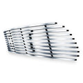 APS Steel Lower Stainless N19-C22358F Bumper 01-05 Explorer 2001-2003 Insert Silver with Premium & Grille Horizontal Trac Billet Sport Sport Compatible