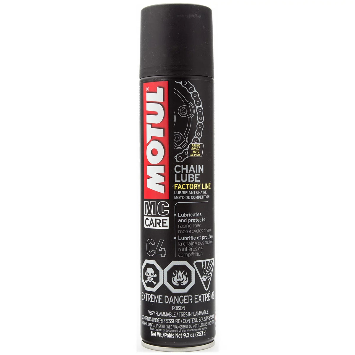 '- pck oz 6 Motul Lube, MTL103246 C4 Chain 9.3