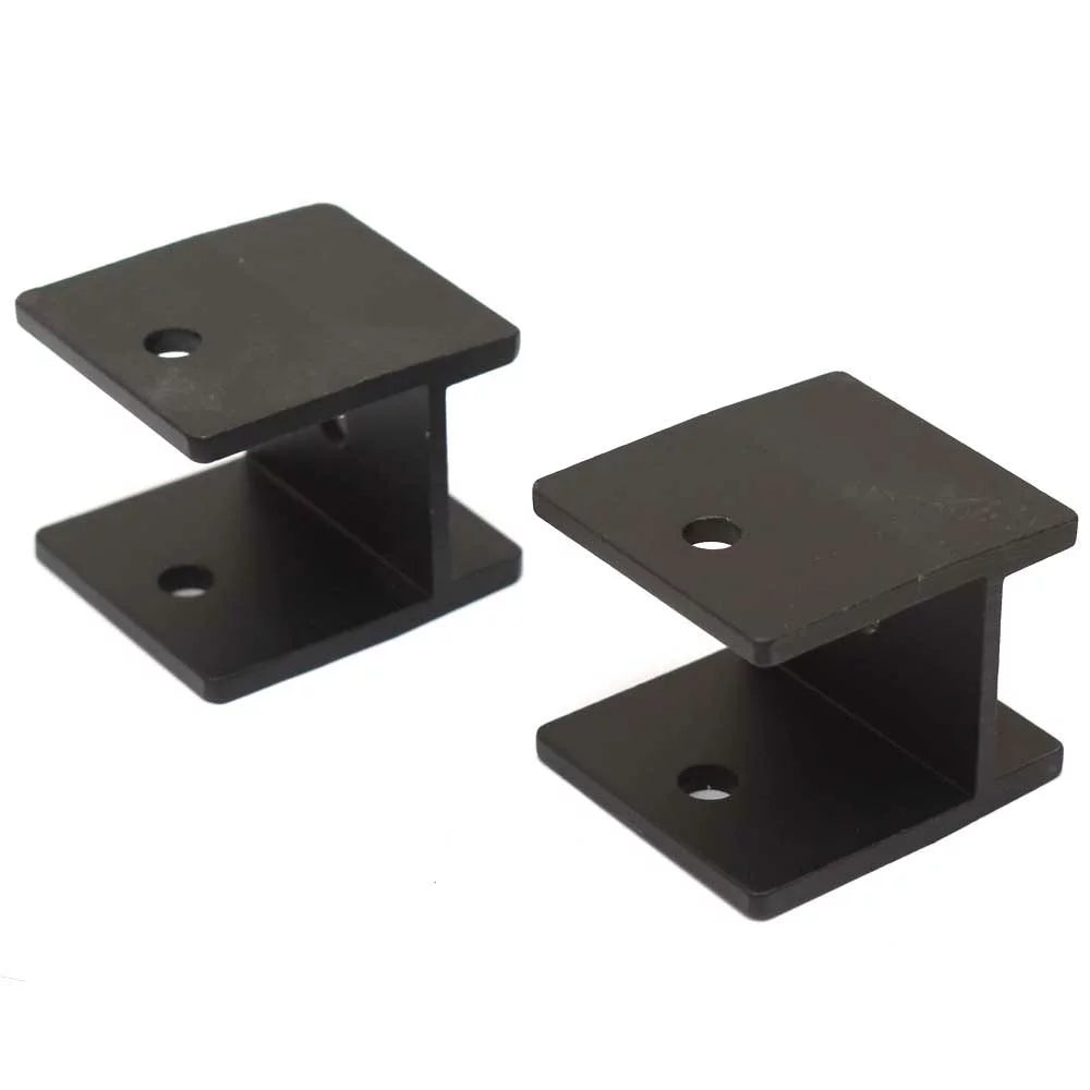 Bimini Boat 99-001523B | Misty Black Harbor (Pair) Aluminum H-Brackets