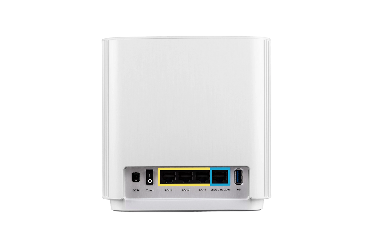 network Mesh 2.5G SSIDs, up life-time security Coverage parental Whole-Home (XT8-WHITE)-2 controls, ASUS sq.ft/6+rooms, Tri-band 3 WiFi AX ZenWiFi pack, port to 6.6Gbps, free 6 System and 5,500