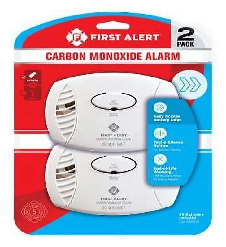 Detector First Carbon Battery-Powered Monoxide Electrochemical Alert