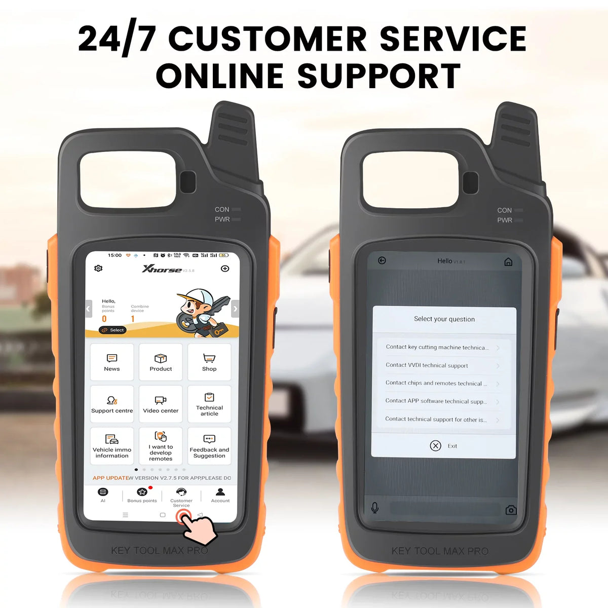 MINI Pro OBD Max Xhorse Key Tool With VVDI Tool