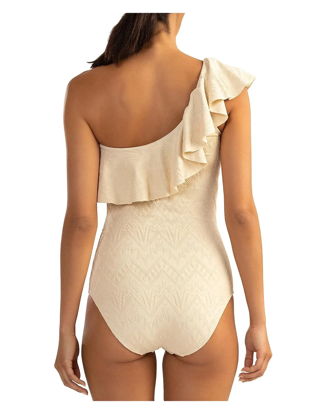 Polyester One-Piece Swimsuit Womens Knit Shoshanna
