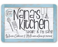 Gift Great (12" Housewarming - Makes Sign Indoor/exterior Nana's - 18") Durable - Sign a Metal Under $25 Kitchen and Kitchen - Metal Use Decor x