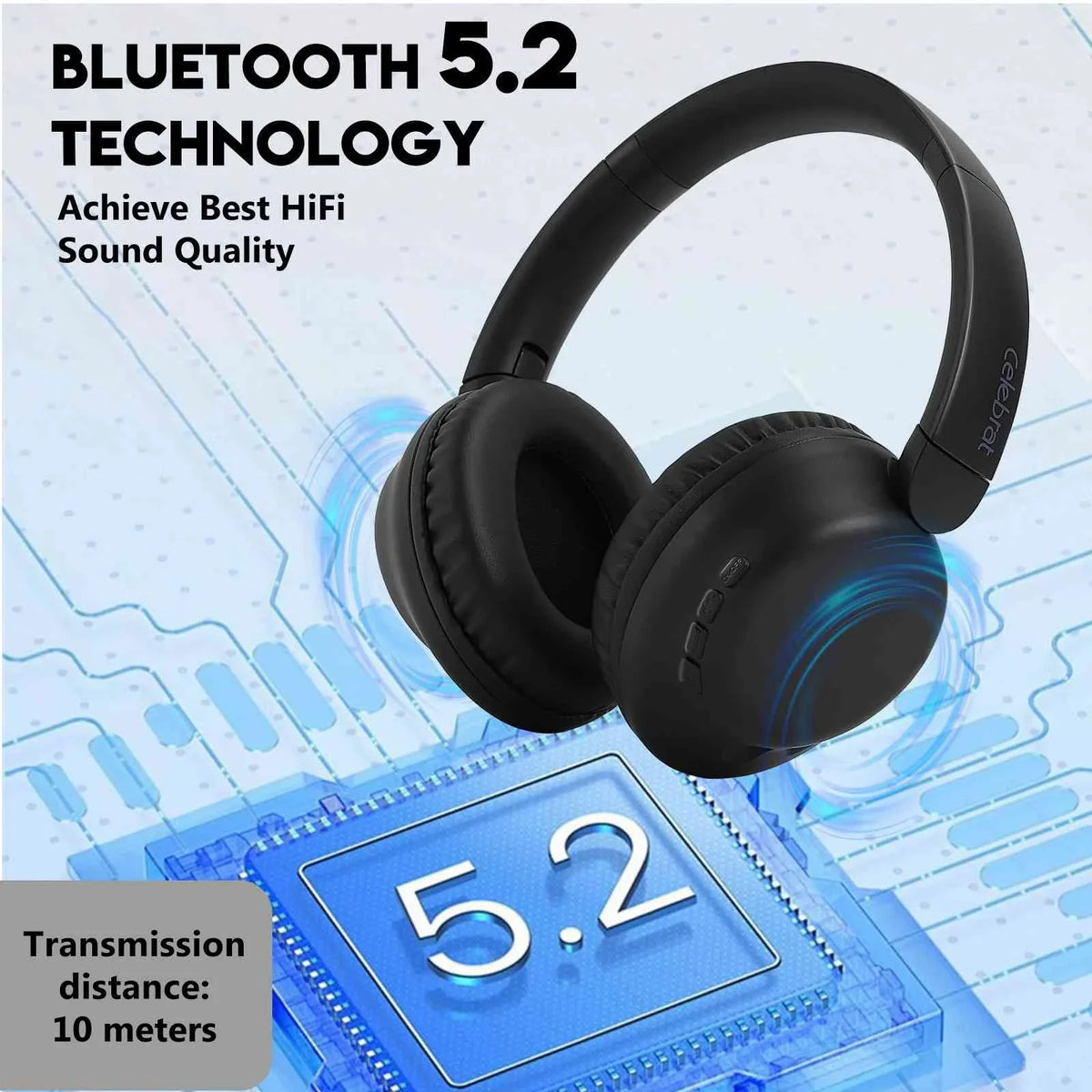 200H Bluetooth for A32 HD Wireless Workout Standby, SE/Poco Poco C65/Redmi Over-Ear Pro Note Xiaomi - with -Black 5G/Redmi Mic Sound Pad 12R - 5G, Headphones Playtime, 20H M6 & UrbanX Travel 12