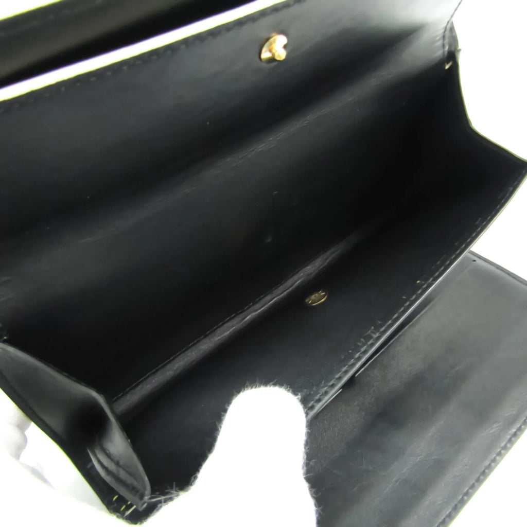 Tresor Women's Noir International Leather Pre-Owned (bi-fold) M91836 Wallet Long Porte Suhali Suhali (Good)