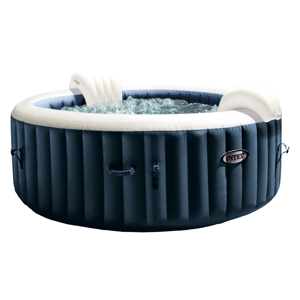 Bubble Tub Portable Inflatable w/ Intex Bundle Hot PureSpa Deluxe Jet Plus