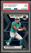 9 PSA Card Tua #262 Rookie Mosaic Panini 2020 Tagovailoa