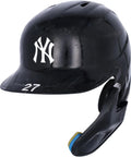 York - 8, 30, June Game-Used 12, 2022 Certified Helmet April #27 Yankees Worn and Played New Navy September Batting Stanton on Gi Games Fanatics During Authentic