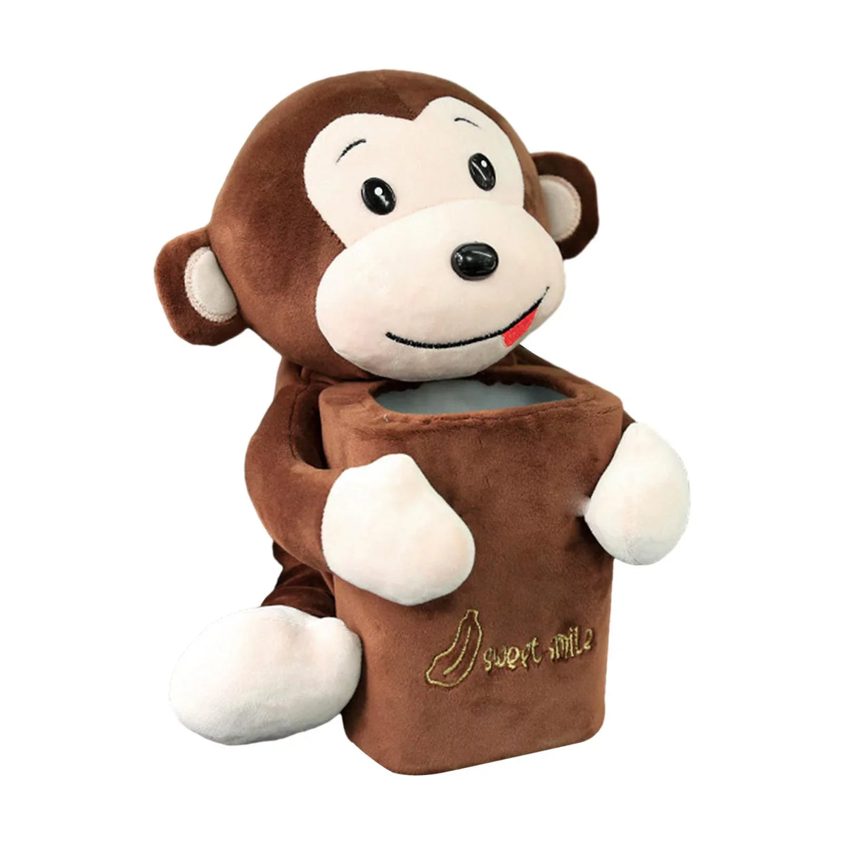Organizer Animal Cartoon Comfortable Box Monkey in1 Holder Vehicle Tissue 2 Box for Home Cute Accessories Cartoon
