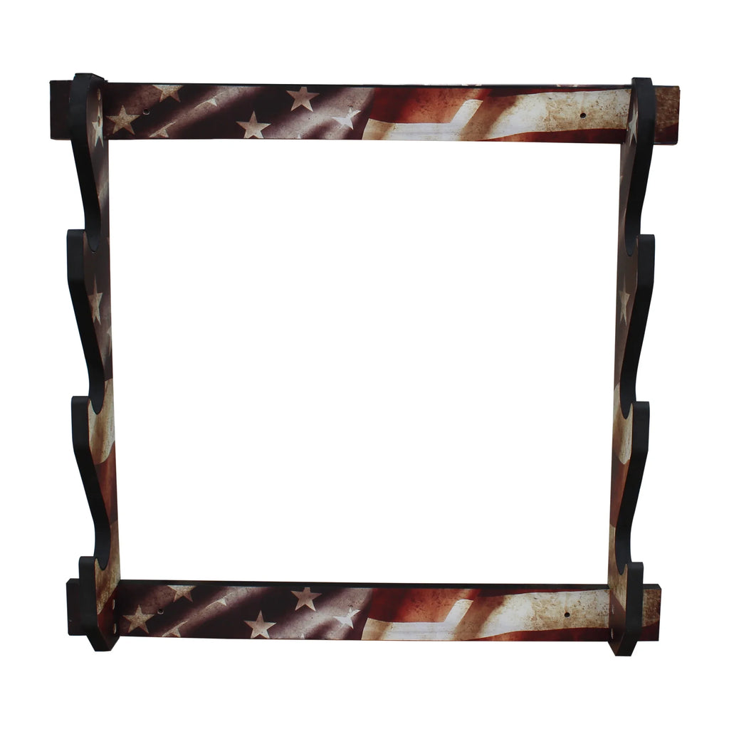 Storage Convenient Finish Display Rush Wall 3 Creations Easy Rifle/Shotgun Creek - Rack Indoor Americana Assembly