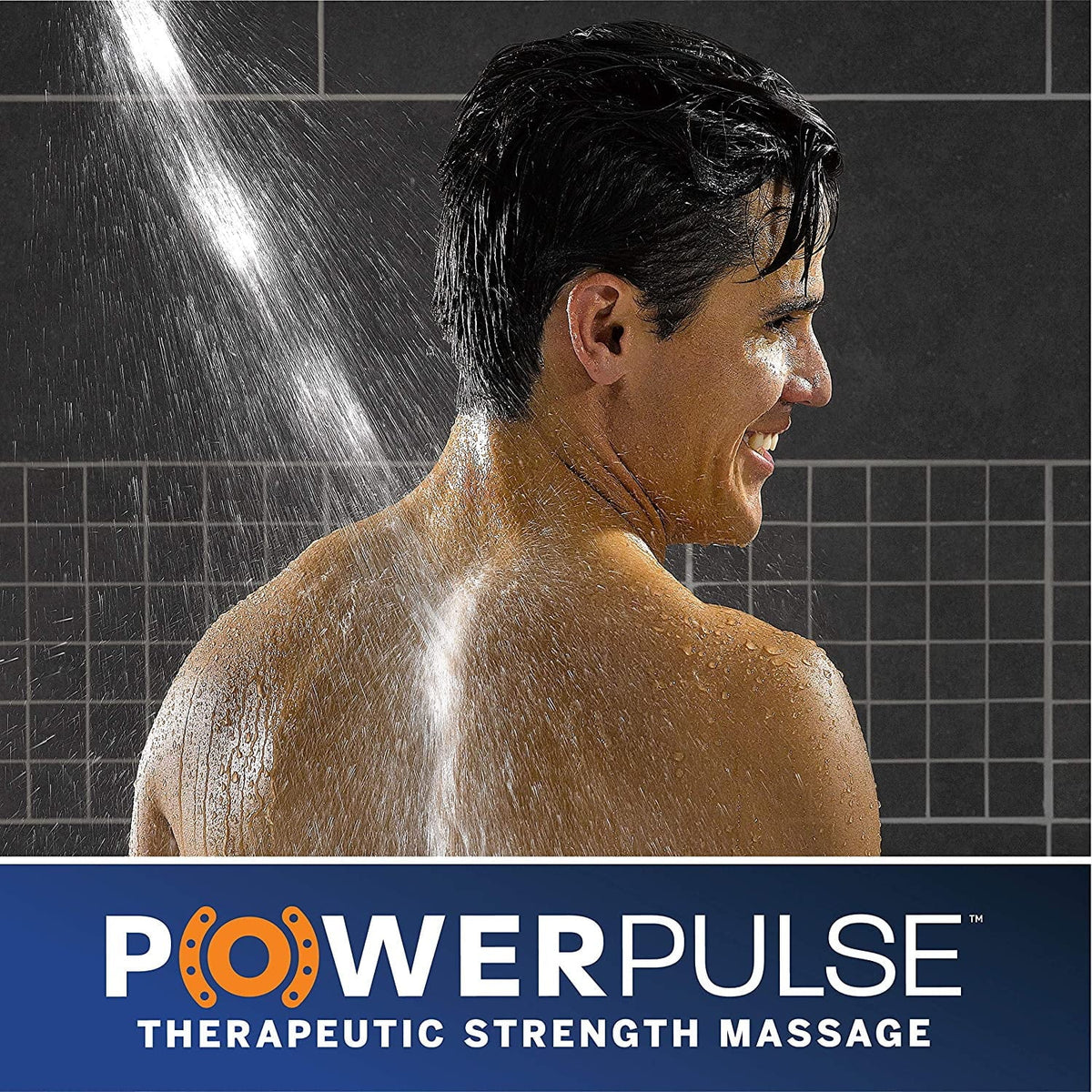 Spa Waterpik Chrome, Massage, XIB-633E-SBX-183ME PowerPulse Shower Combo PowerWand with