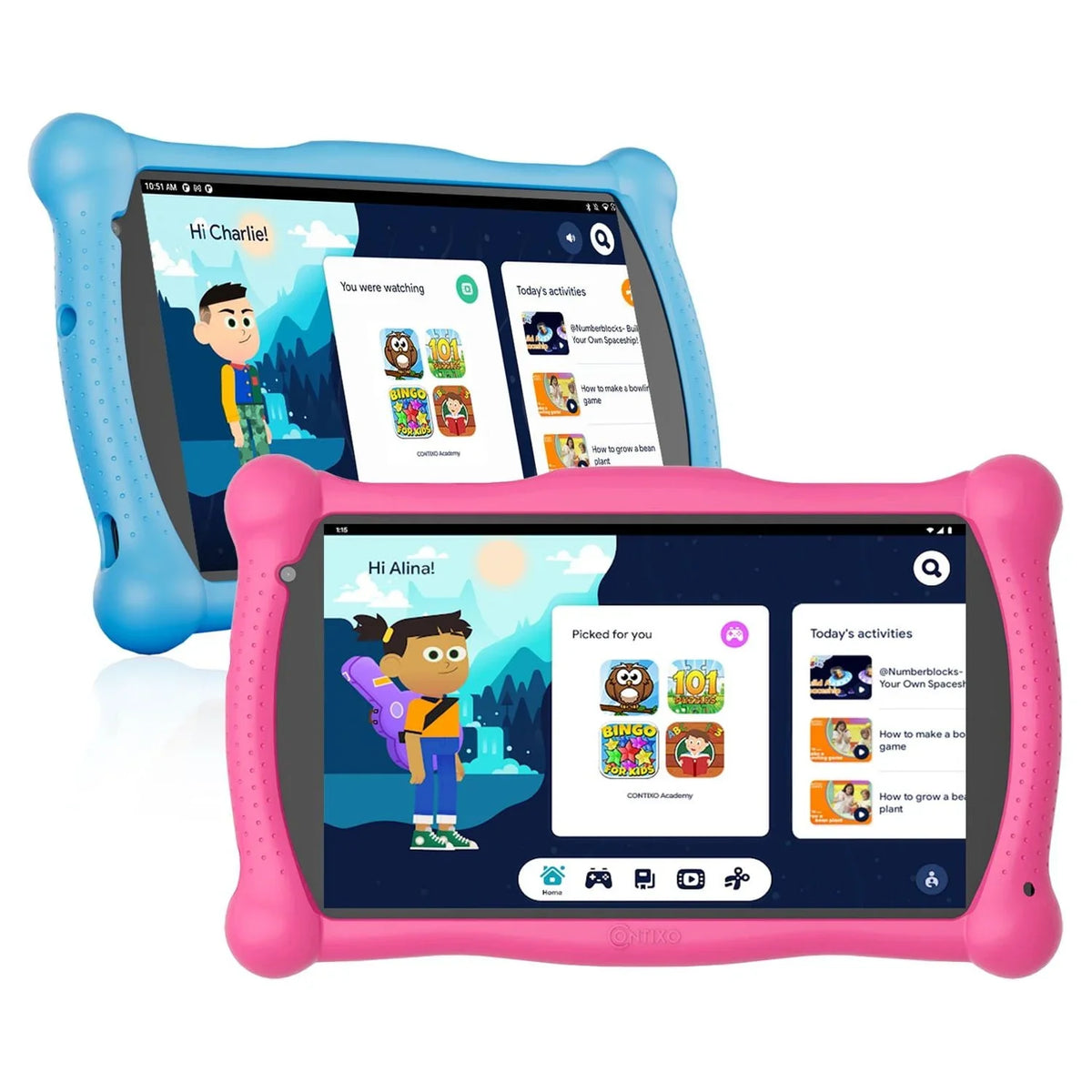 8.1 Android 16GB for Children Bluetooth Kids Contixo Infant WiFi Toddlers Learning Camera Tablet V8-3 Kids