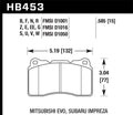 Hawk / DTC-30 Bra (Track Race 2010 Front STi SS / / 09-10 03-06 Camaro Only) Genesis Evo 04-09 Coupe