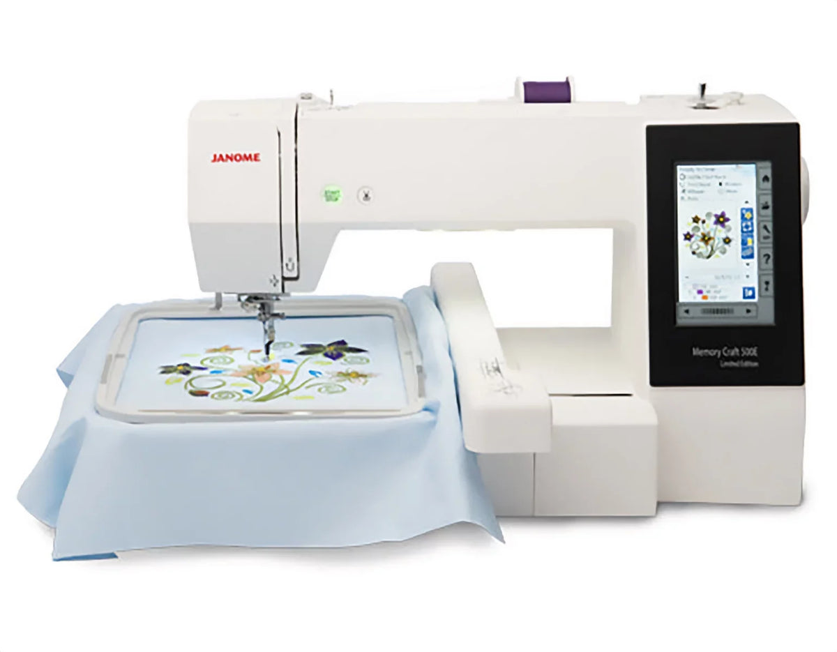 Limited Embroidery Memory Computerized Edition Craft 500E Machine Janome