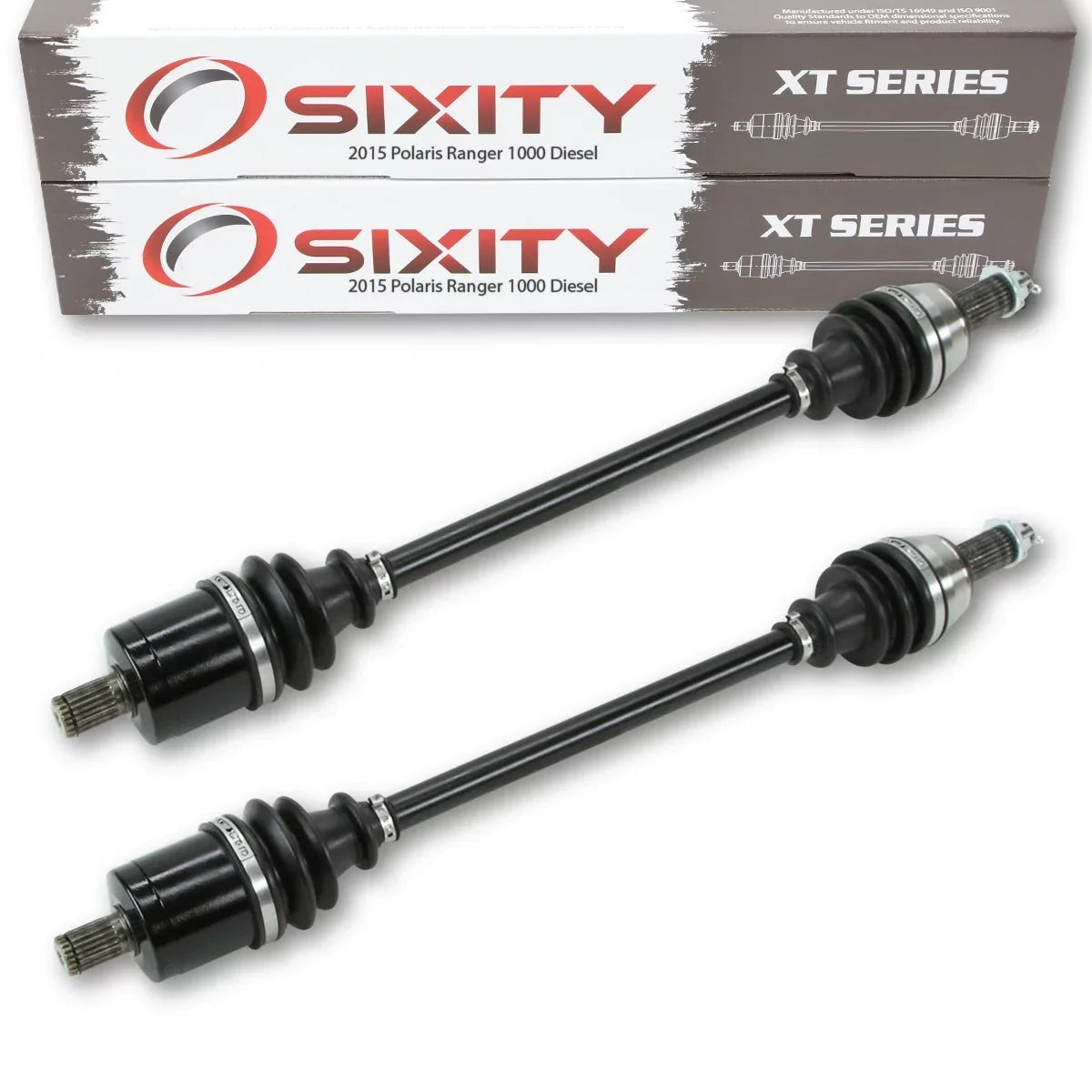 with compatible 2015 Right Polaris 2 XT Left 4X4 R15RTAD1AA 1000 EA Sixity Front pc - Ranger Axle Diesel