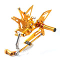 2021 (Version / / 2019 Gold Z400/ for Arashi ABS/ 2022 Adjustable Motorcycle Edition FootPegs EX400 KRT 2.2) 2018 Sets Rearsets Ninja 2020 Accessories Footrests 2023 Rear Kawasaki 400 -