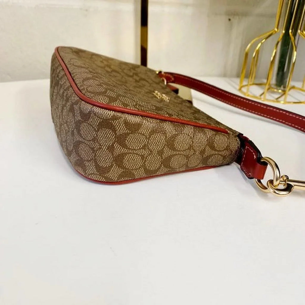 Nolita Signature CE698 Khaki Coach In IN Terracotta Canvas Colorblock 19