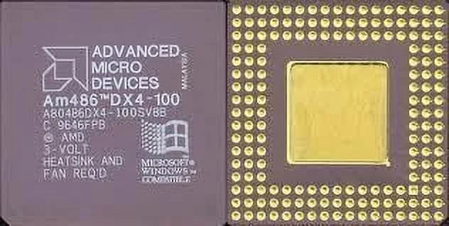 AMD CPU, 9604GPB DX4-100 AM486TM 3VOLT C