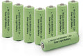Batteries (8 for BAOBIAN Solar PCS) Light Batteries NiCd 800mAh Solar AA 1.2V Rechargeable Garden exterior Mice Remotes, Lights,