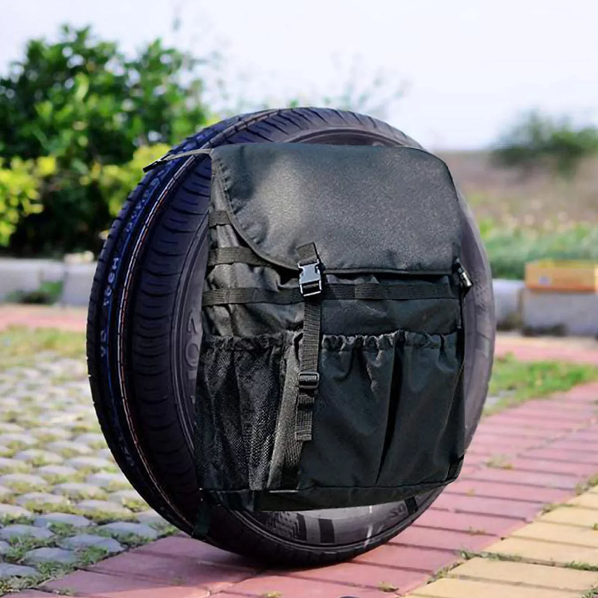 Bag Car Trash Tool Off-Road for Organizer Multi-Pockets Cargo exterior Camping Gear Tire Backpack Backpack Travel Bag Spare Storage